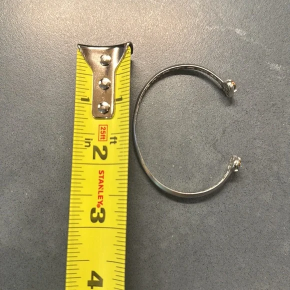 Kendra Scott Rainbow Drusy Matte Silver Cuff Bracelet - Picture 4 of 4